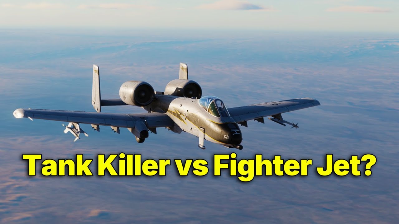 A-10 Warthog против F-16 Viper: сможет ли истребитель танков выжить в воздушном бою?