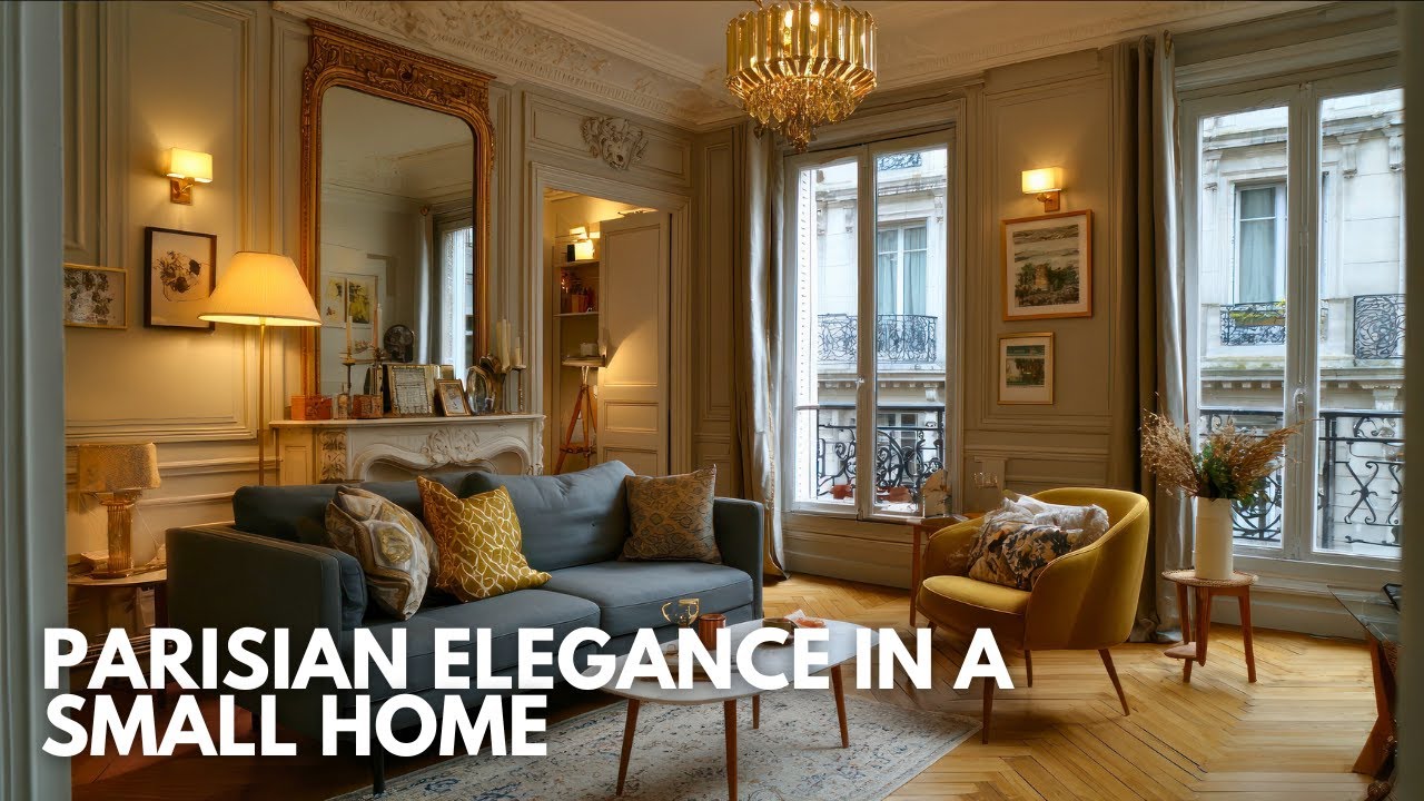 Minimal Yet Warm | Parisian Interior Style for Small Homes