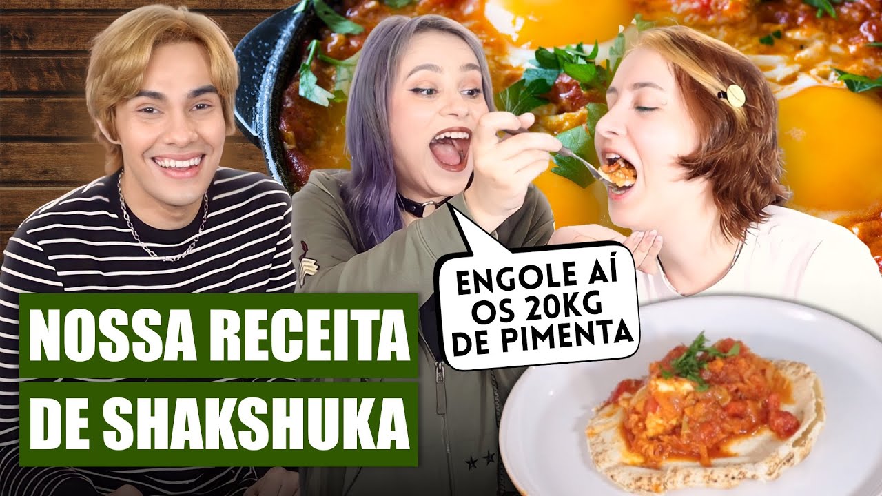NOSSA RECEITA DE SHAKSHUKA (OVOS NO PURGATÓRIO) | Três de Outubro