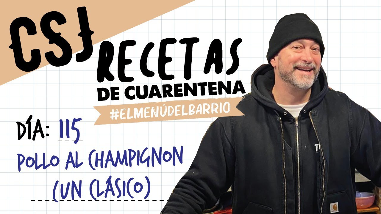 POLLO al champiñon/champignon (con crema) - LELE CRISTÓBAL
