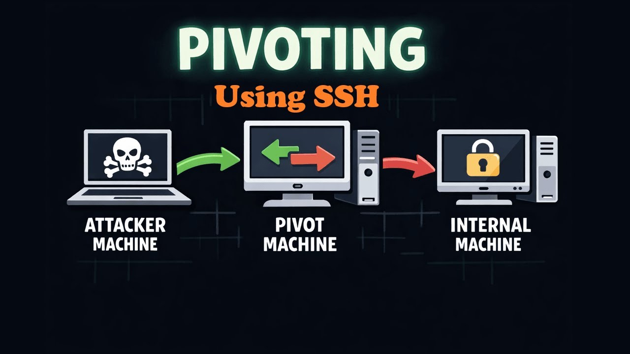 How Hackers Pivot Through Networks with SSH