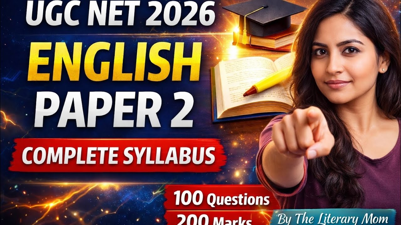 UGC NET ENGLISH Complete SYLLABUS For June 2026 Preparation✨️