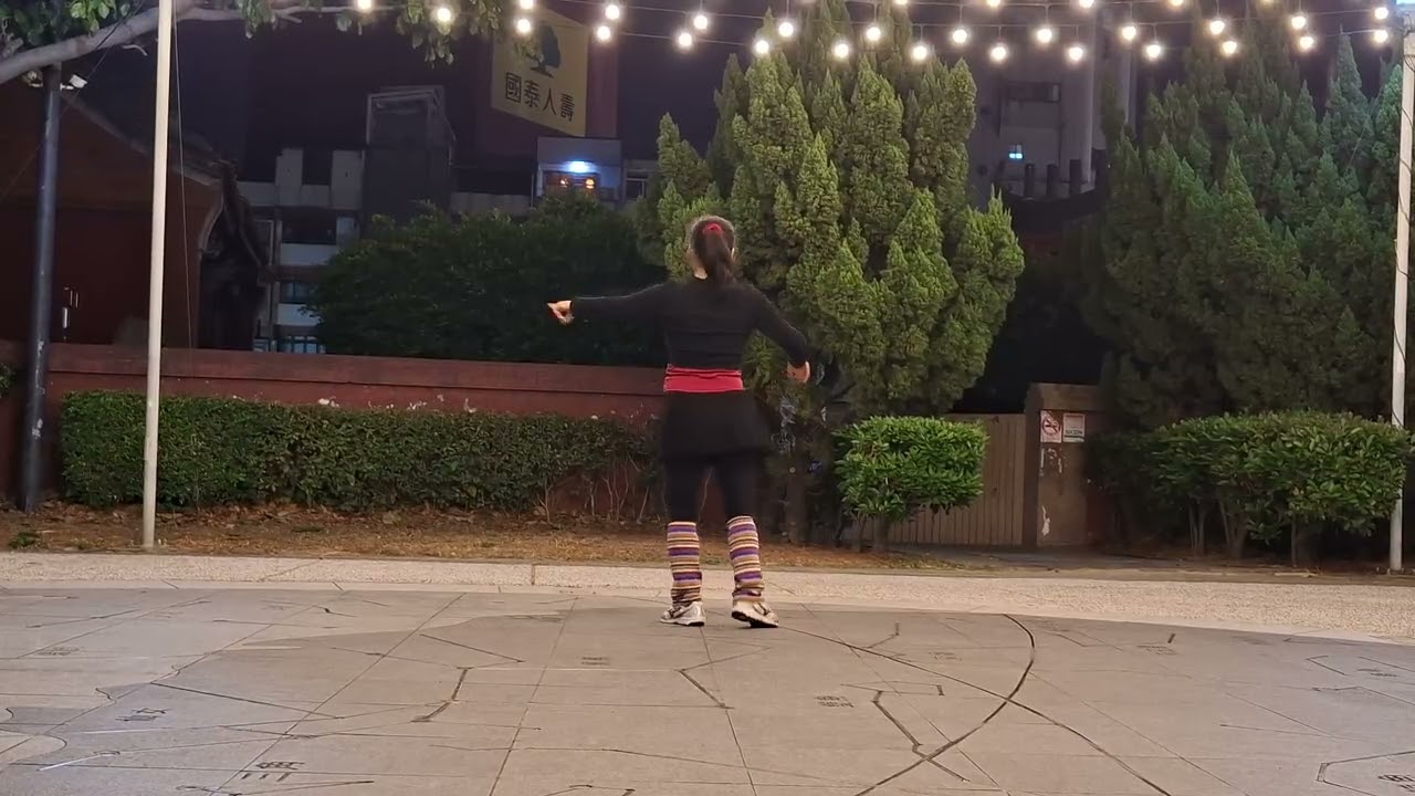 曲名：不過人間（擺胯舞）   海來阿木演唱         #吳麗媚老師網路整編＆背面示範                    感謝張雪敏協助拍攝