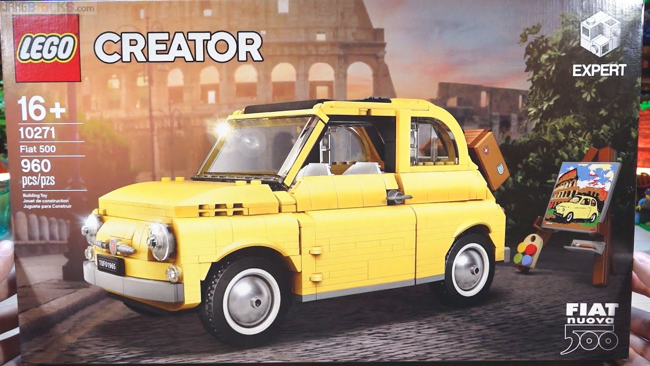 Pure build 🔊 LEGO Creator Expert Fiat 500 - set 10271 ASMR