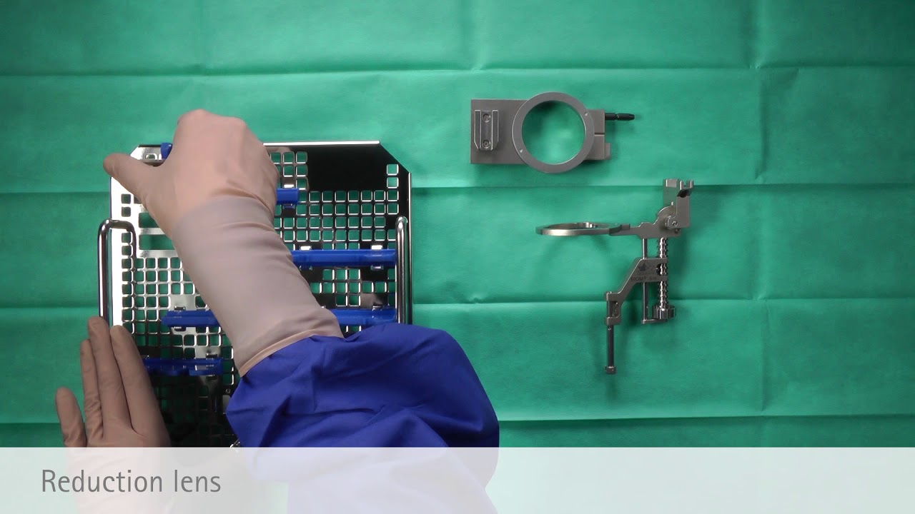 OCULUS BIOM&reg; 5m, SDI&reg; 4c and WiFi HD Mini Lens (Tutorial 1/6, English: Unpack sterile materials)