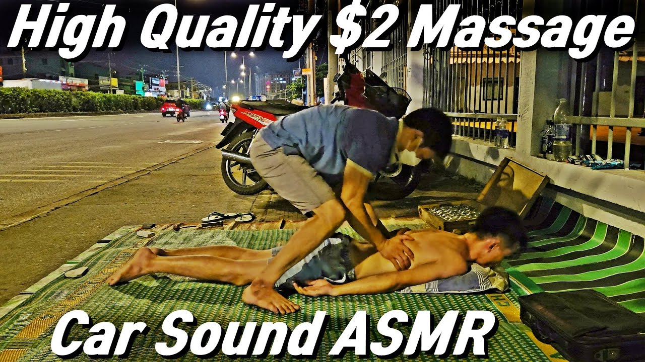 [4K] Rhythmic $2 Finger Massage - Noisy Highway, Soothing Touch ASMR