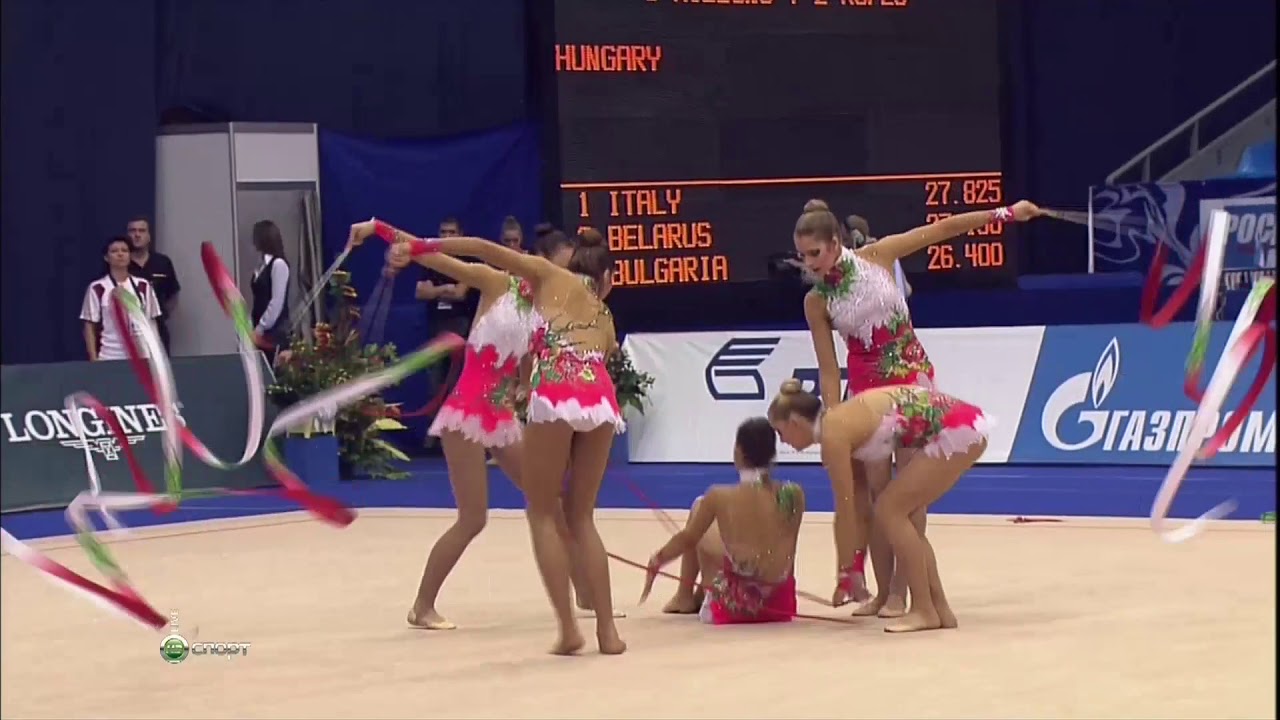 Hungary 3 Ribbons + 2 Ropes AA 2010 World Championships (HD)