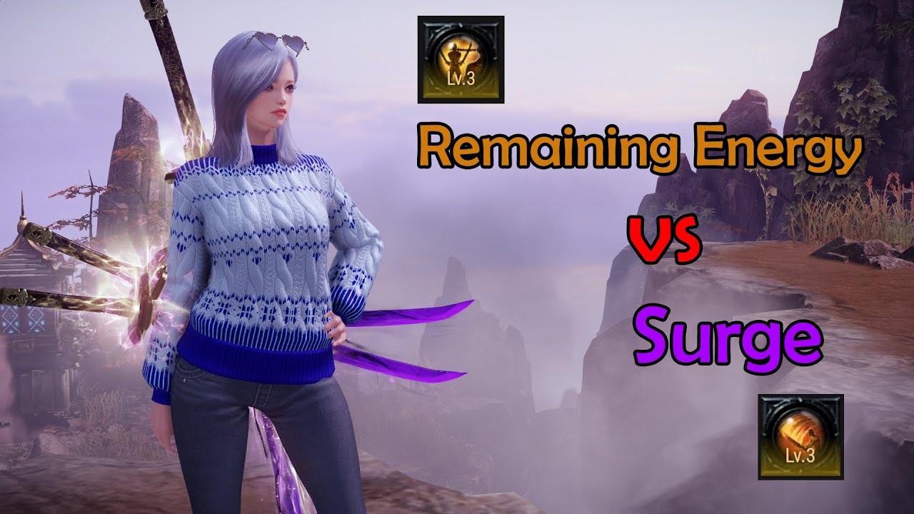 [Lost Ark] Remaining Energy vs. Surge: What's the difference?