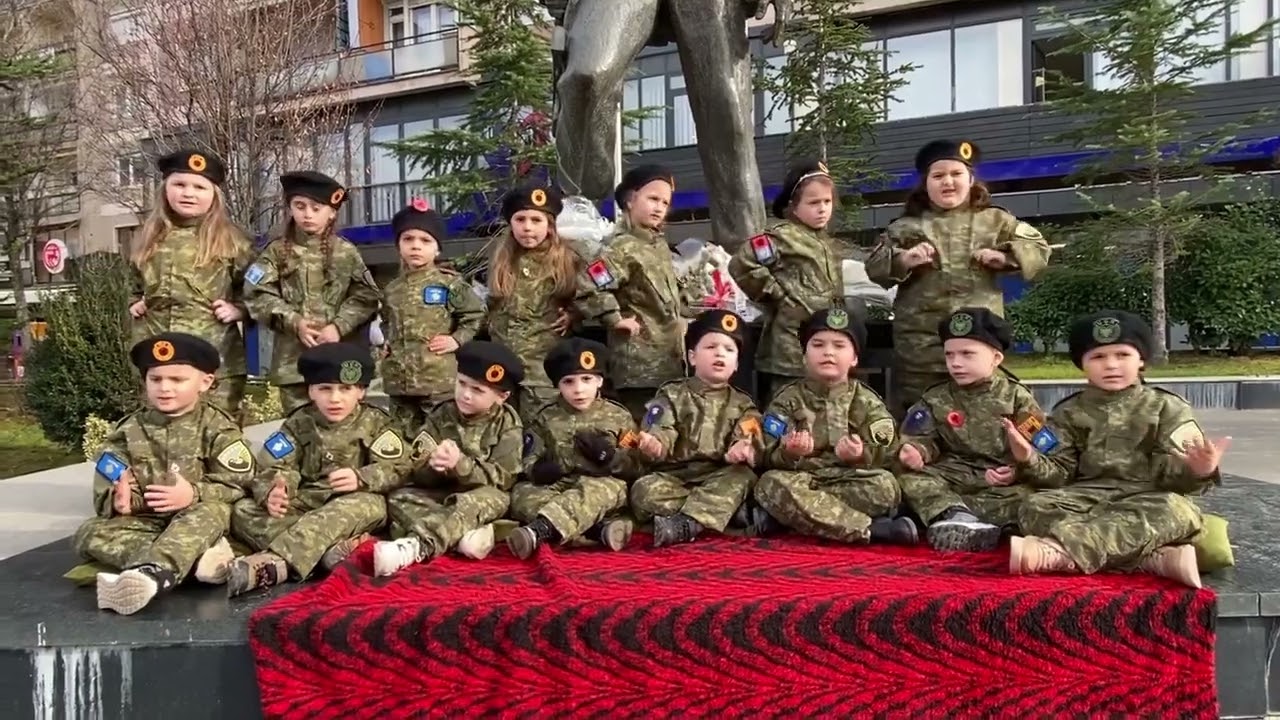 Kopshti Hapat e Vegjël nga Podujeva në nderim të dëshmorit Sabit Rrahimi, Kosova 18 vjet shtet