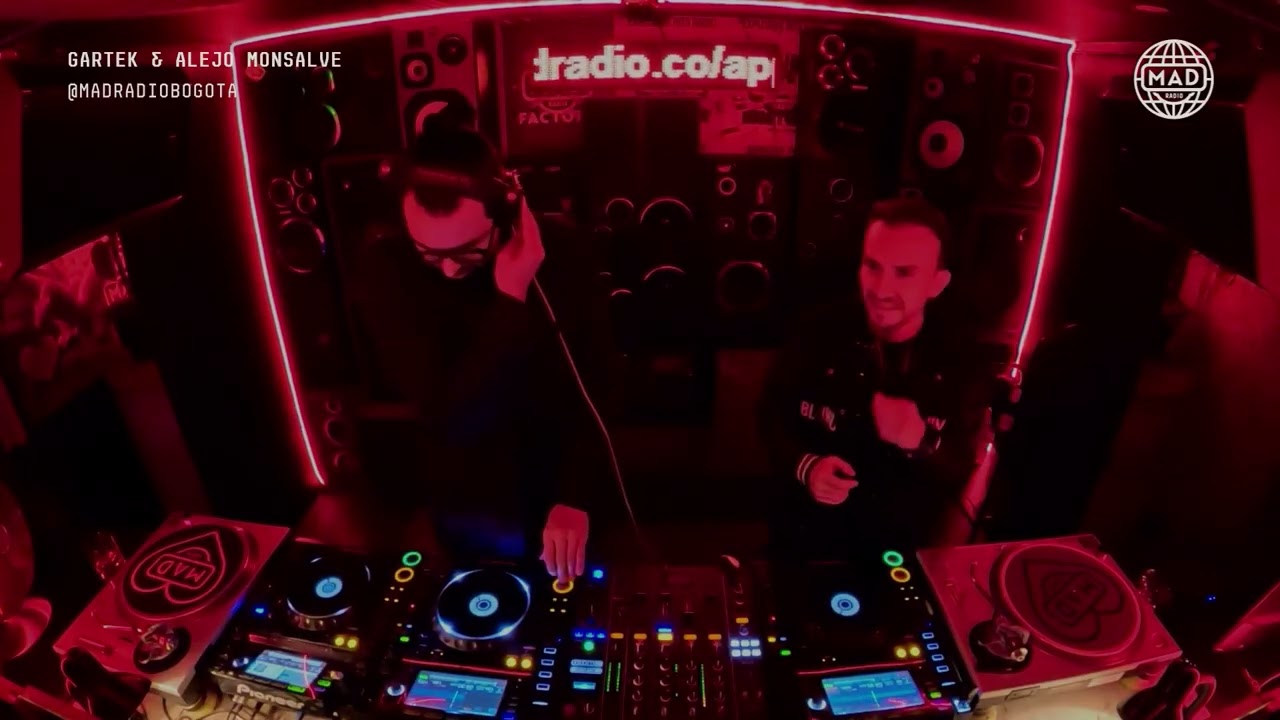 GARTEK & ALEJO MONSALVE —  Live DJ Set at Mad Radio Bogotá | HOUSE |