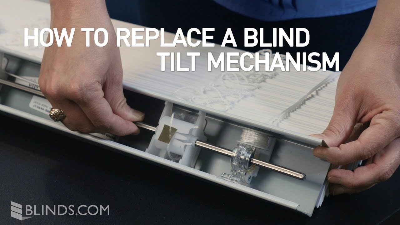 How To Replace a Blind Tilt Mechanism | Fix Blinds That Won't Open