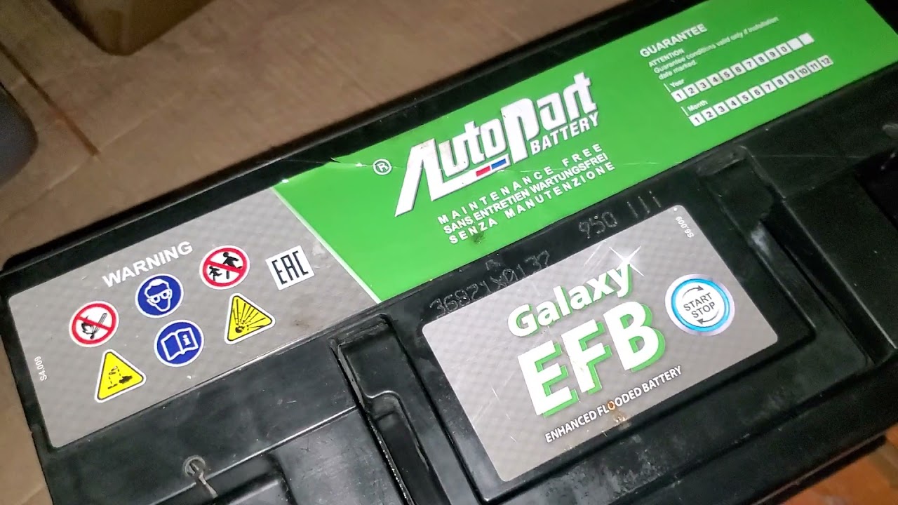 Autopart efb аккумулятор, в чем его плюсы? Как заряжать?