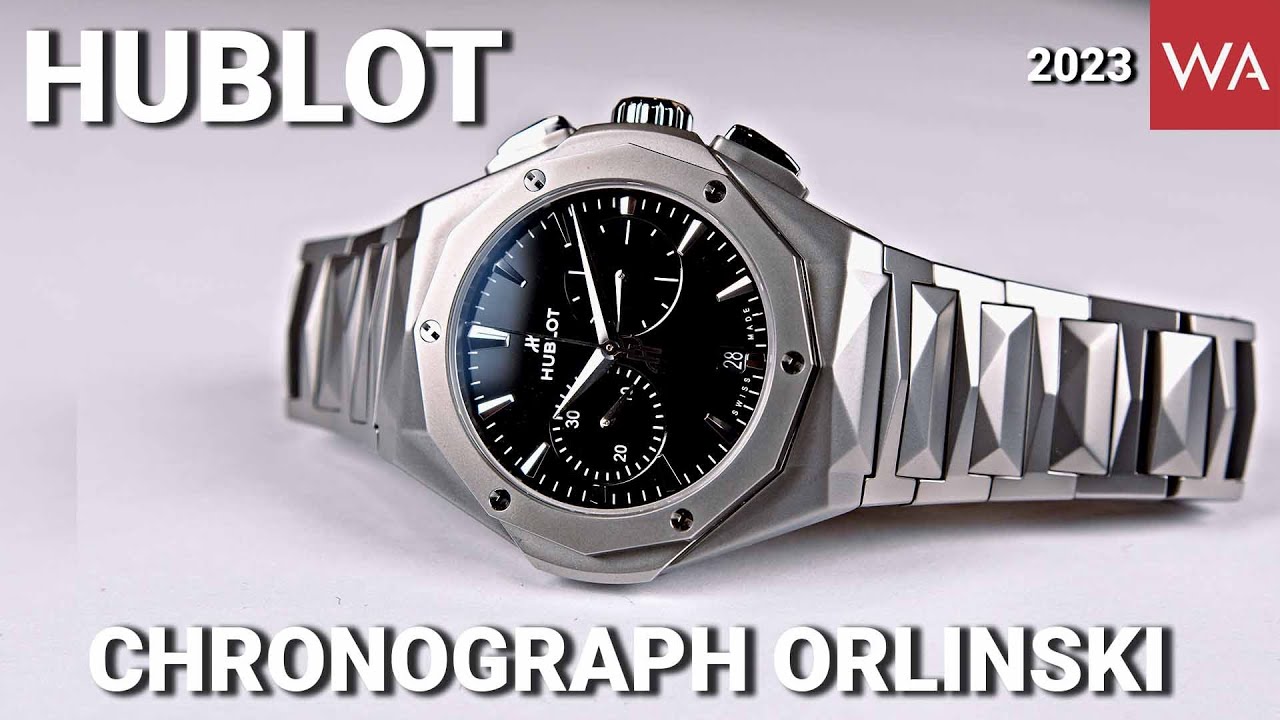 HUBLOT Classic Fusion Chronograph Orlinski. Full Titanium + Rubber & Titanium.
