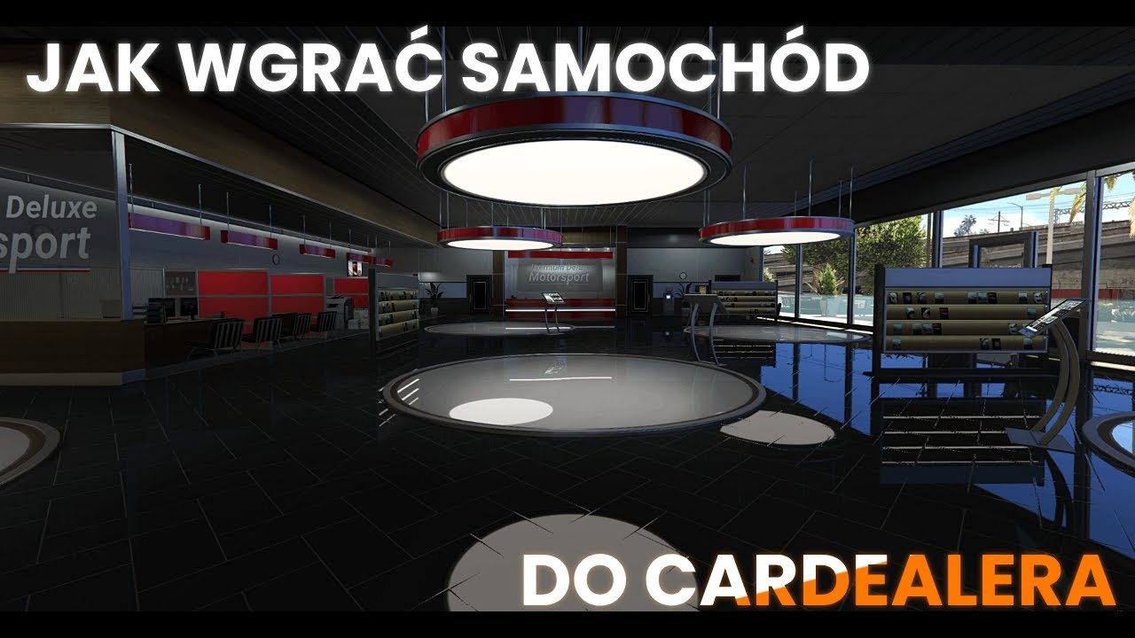 Jak wgrać pojazdy do cardealera na swój serwer FiveM!?