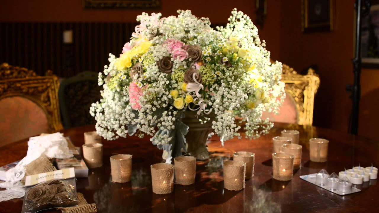 David Tutera on Creating an Elegant, Rustic Look