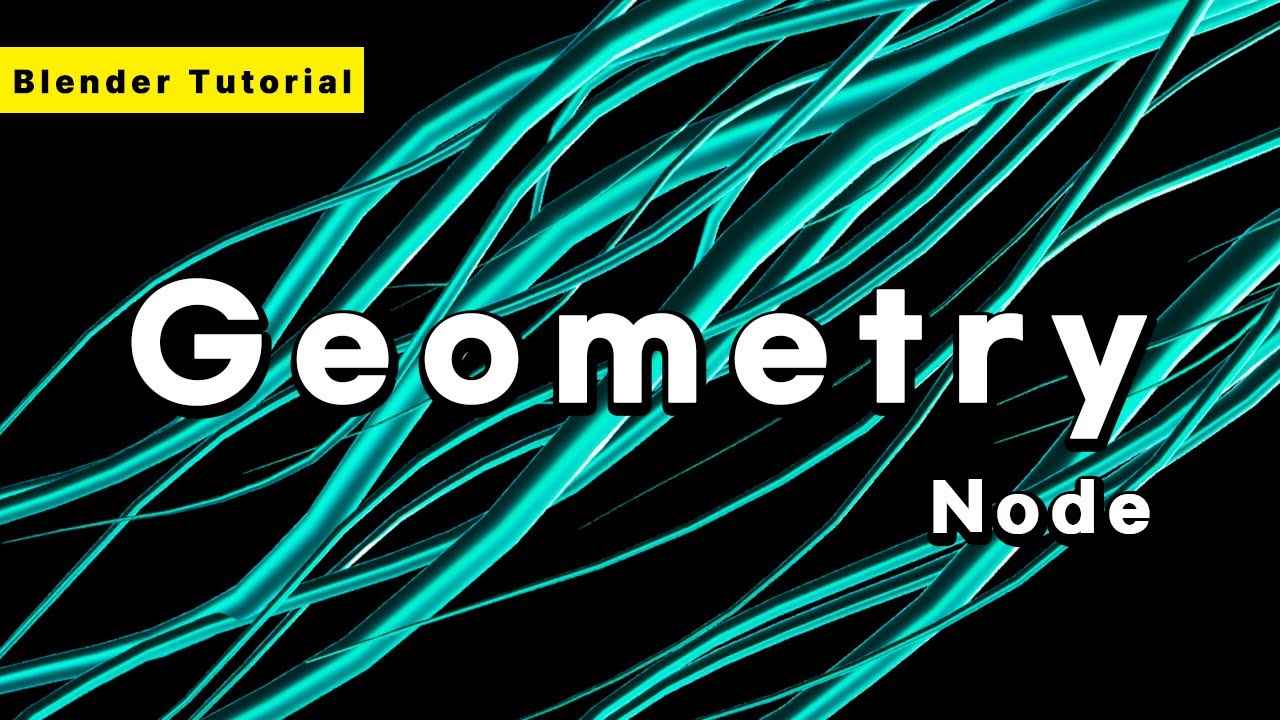 [블렌더 강좌]초보자를 위한 지오메트리 노드 강좌 10 Blender Geometry Node Tutorial for Beginners 10