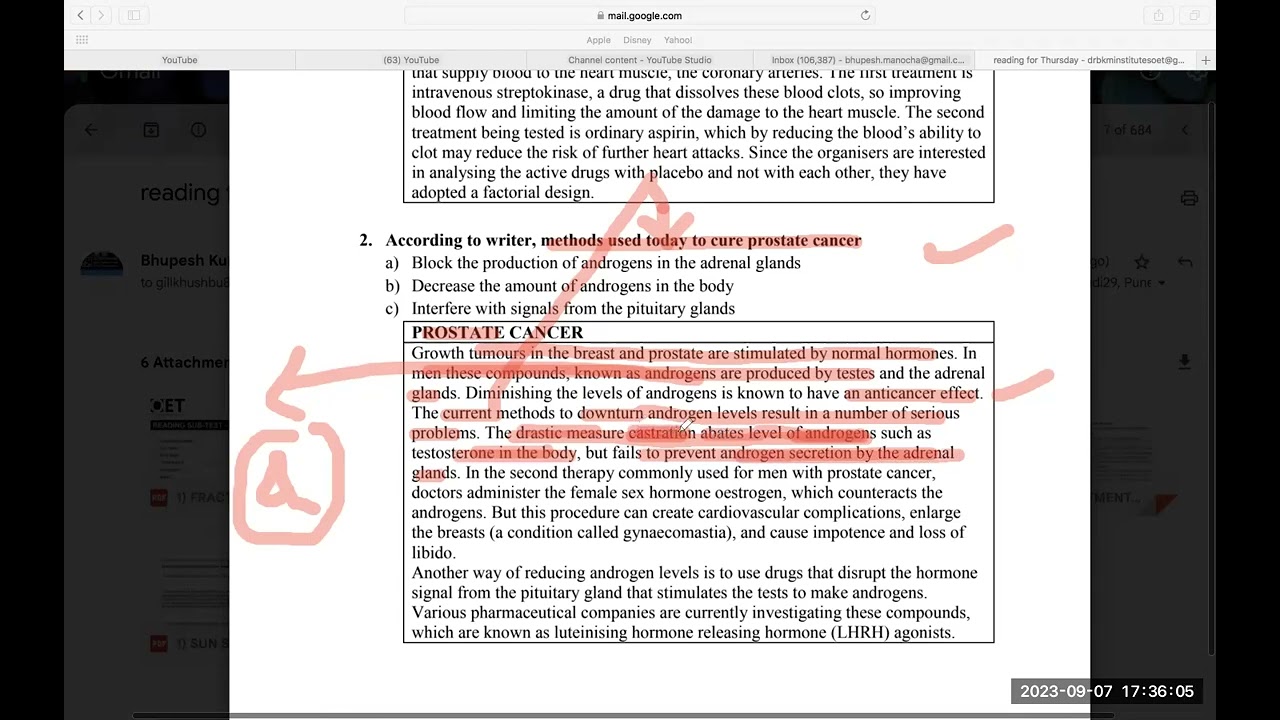 Original sample of oet reading part C | Best technique for oet reading part c