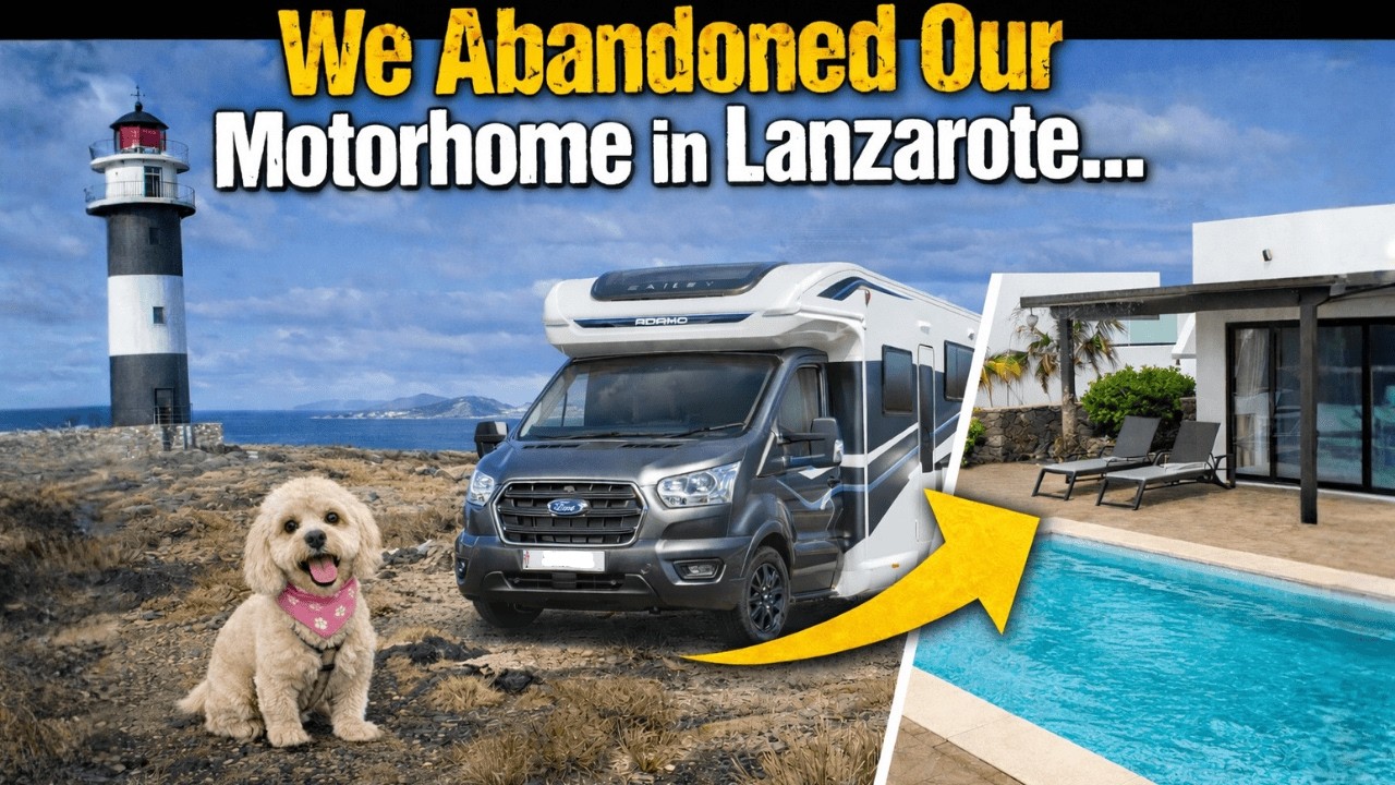 We Abandoned Van Life in Lanzarote… Canary Islands