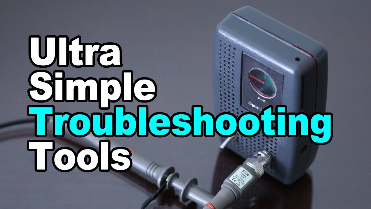 Ultra Simple Troubleshooting Tools  　超シンプル故障診断ツール（ラジオの修理用）