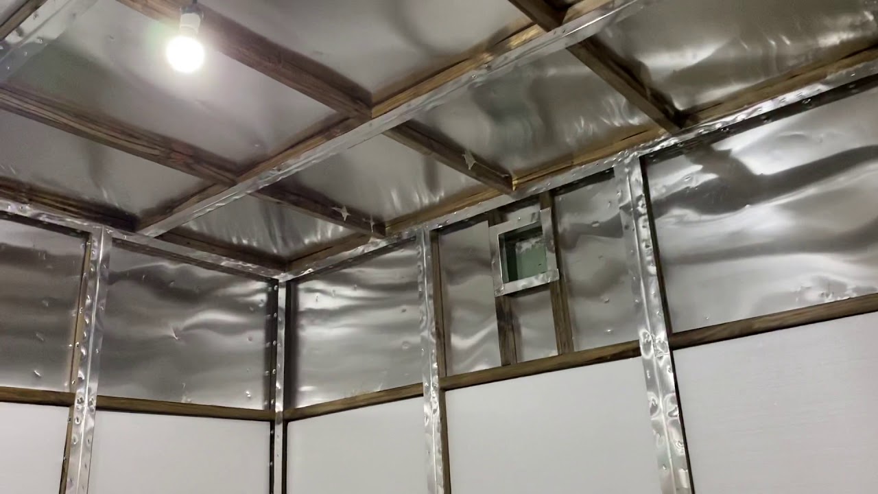 Sala de ressonância magnética finalizado teto de Rf