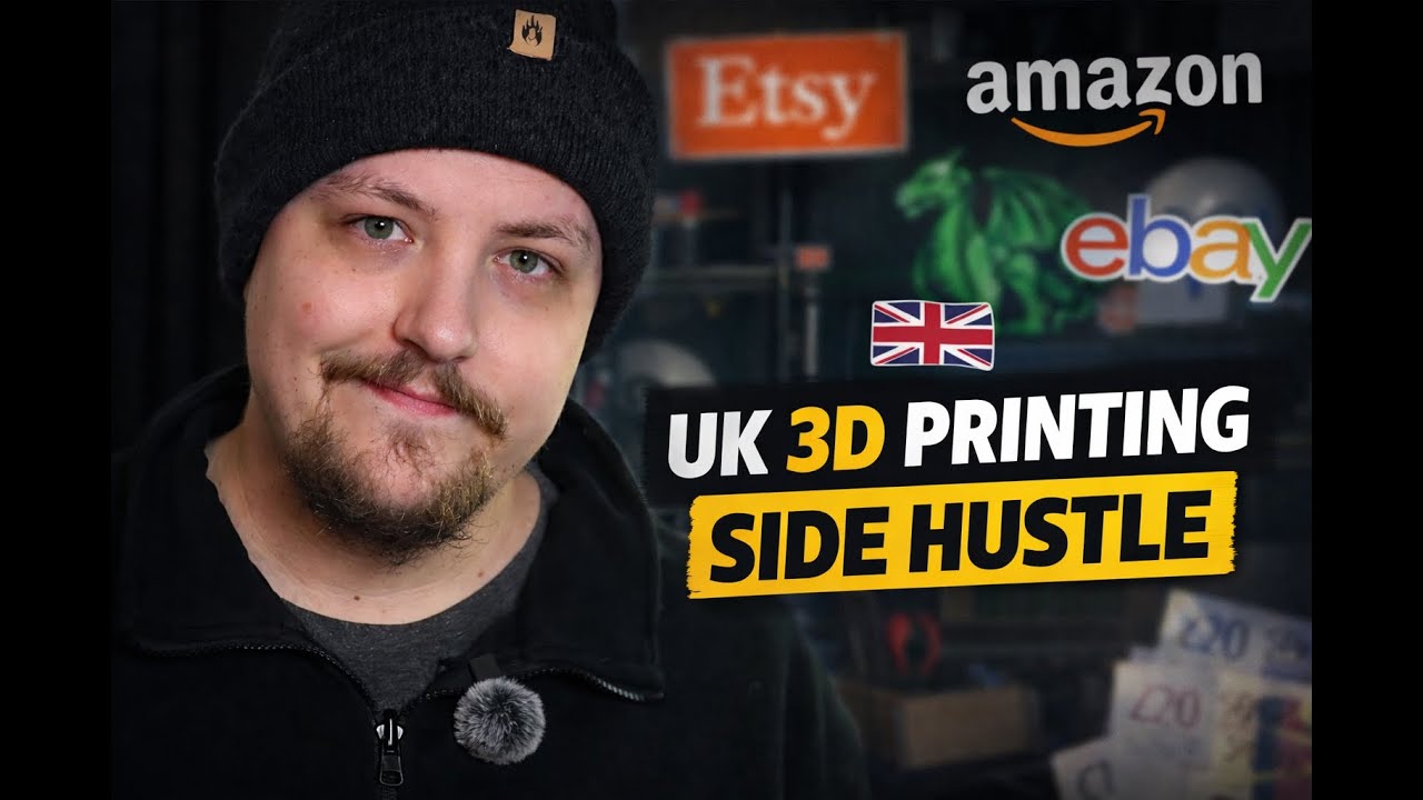 Running a UK 3D Printing E-Commerce Business as a Side Hustle