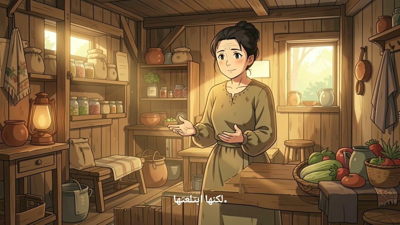 قصه المراه الارمله كانت تضع  والسكر  النمل