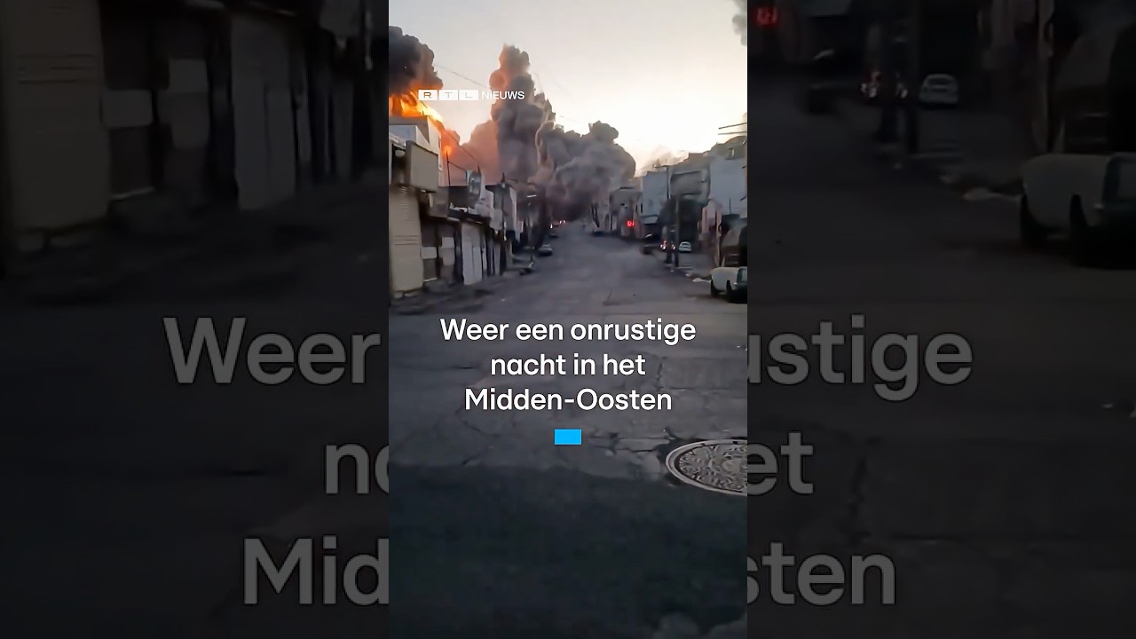 Wederom onrustige nacht in het Midden-Oosten: aanvallen over en weer | RTL Nieuws