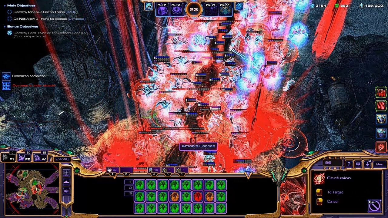 SC2 Co-Op Oblivion Express ▏ Vorazun MM Custom Mutation GamePlay [Prestige : Withering Siphon]