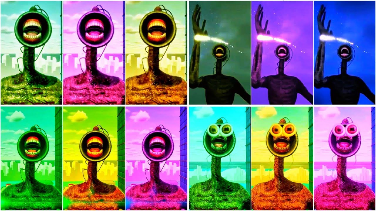 Siren head megamix coffin dance meme song cover siren head mega colour battle coffin dance