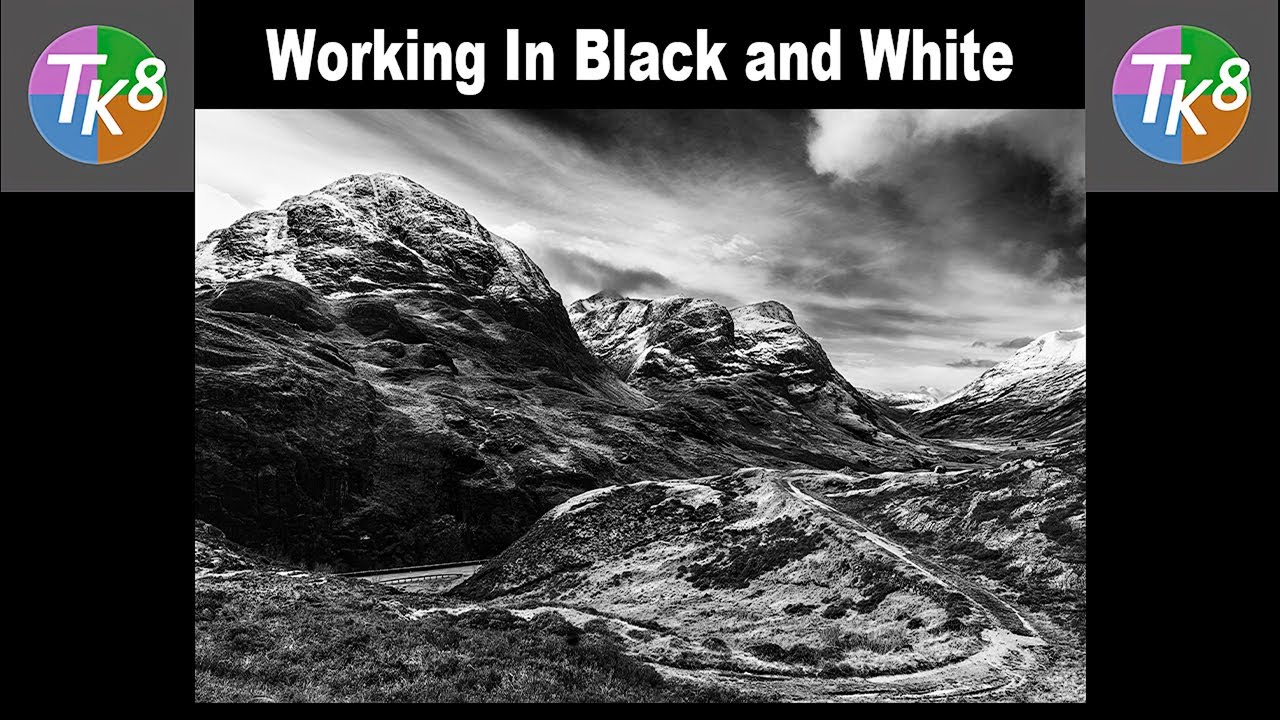 TK8 ((WORKING IN BLACK & WHITE)) With Practice Image...It's TK Friday...