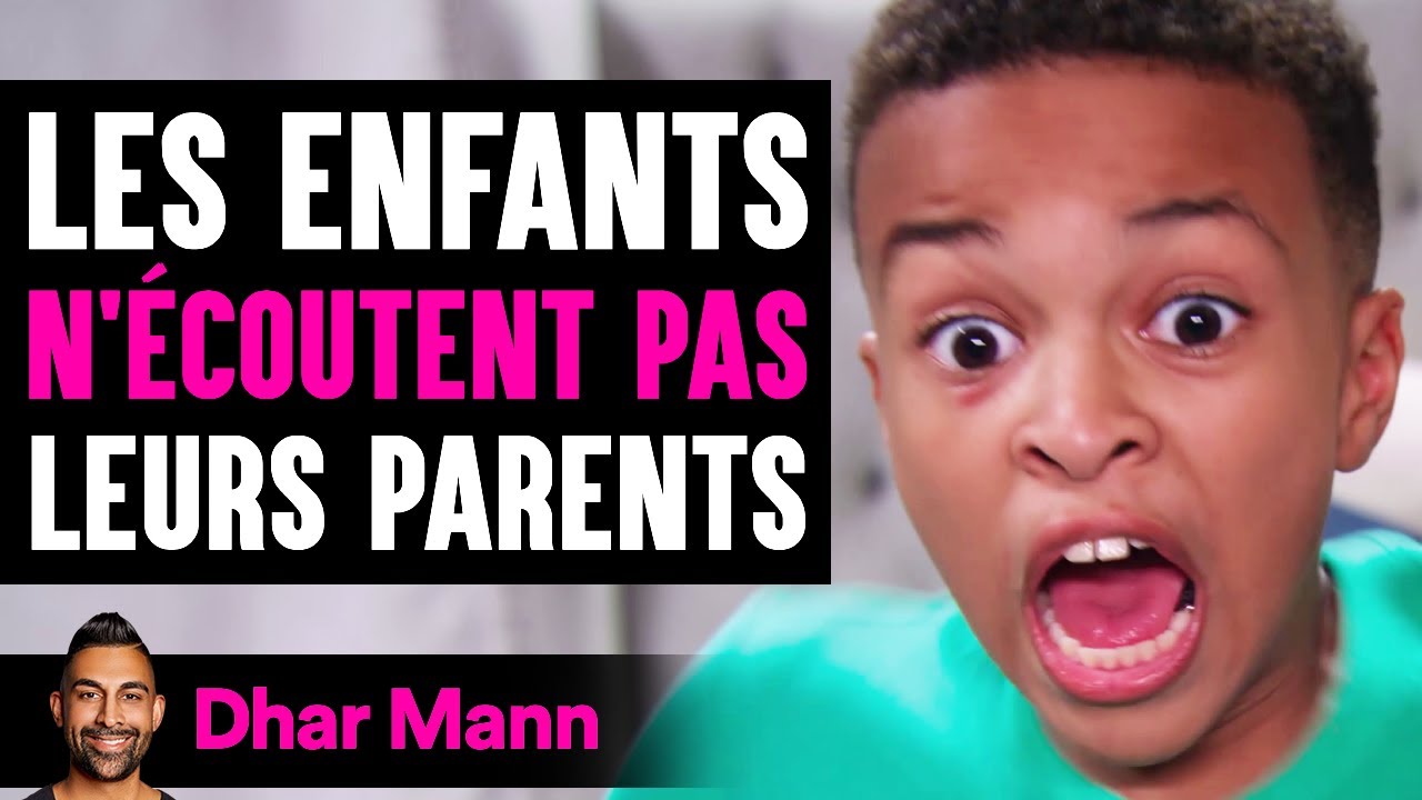 Les Enfants N'ÉCOUTENT PAS Leurs Parents | Dhar Mann Studios