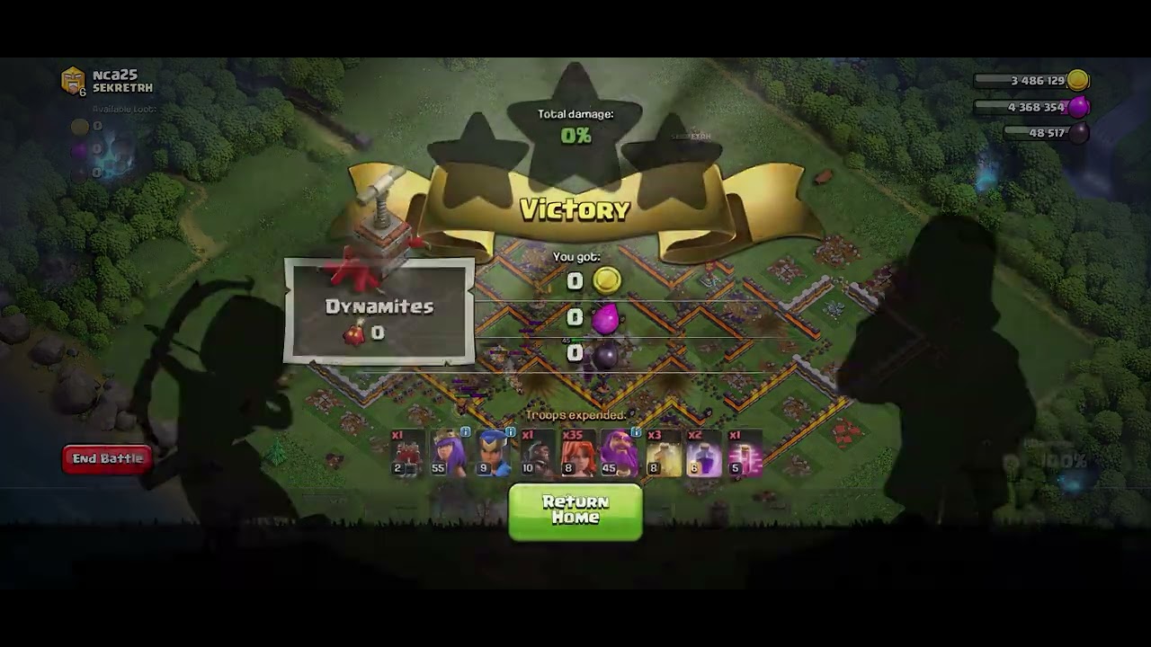⚔️ None stop 11attacks collecting 33stars in a row💀  #clashofclans #coc #supercell @aliron17 