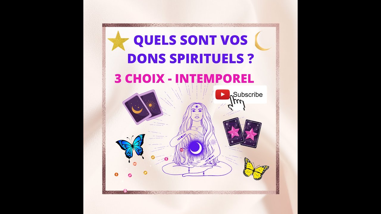 QUELS SONT VOS DONS SPIRITUELS ?