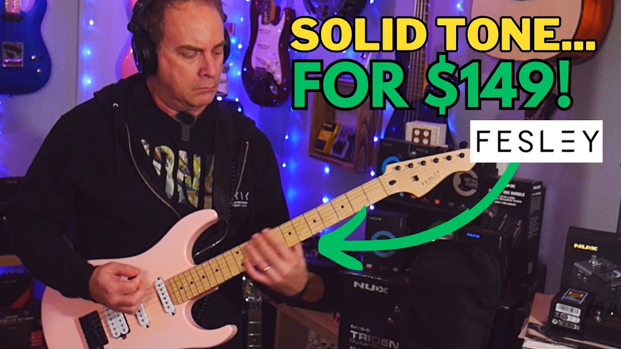 Only $149 | Fesley FST-350M Guitar Review