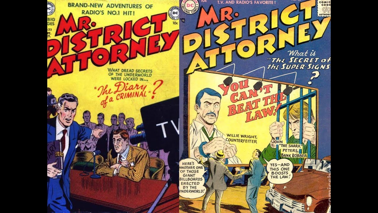Mr District Attorney~50s Classic Crime show