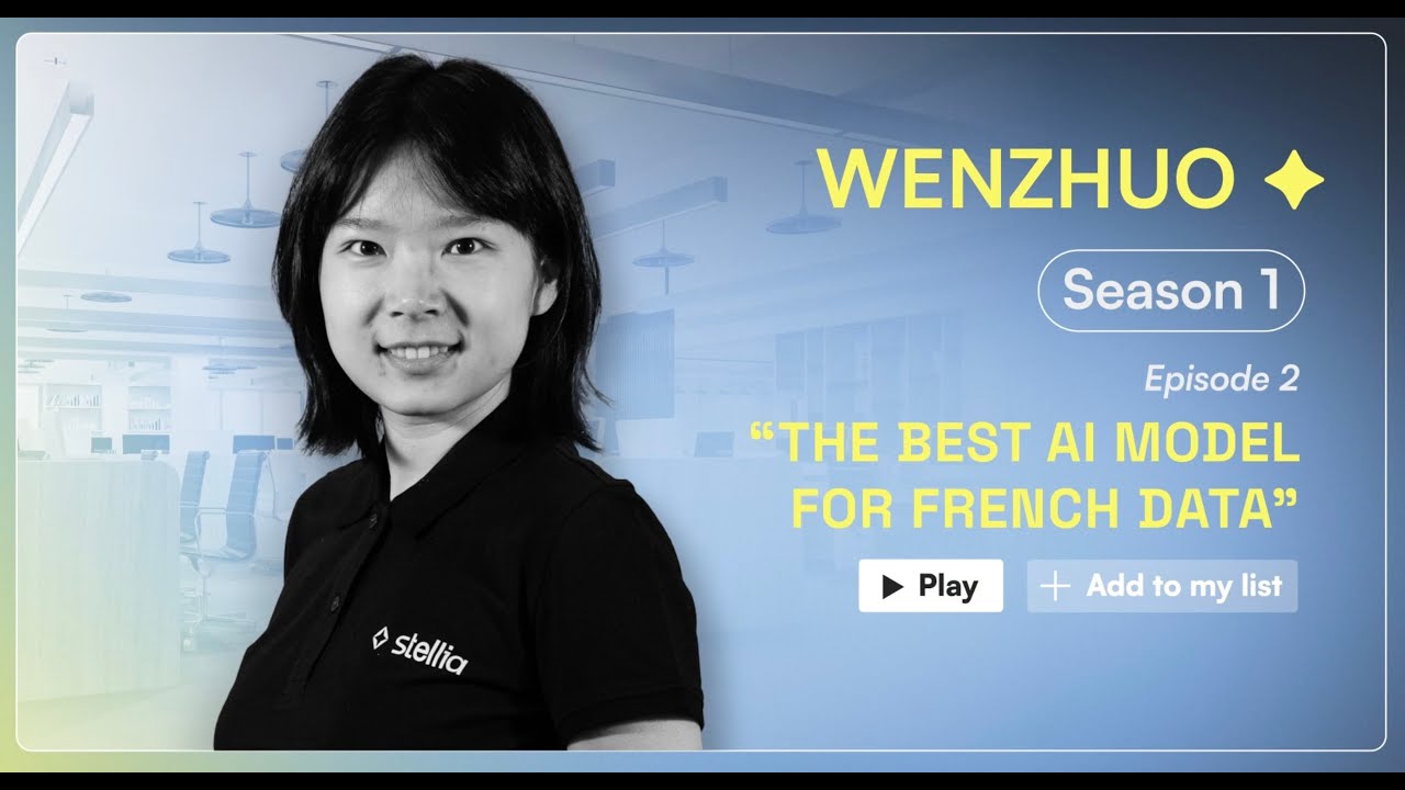 The best AI model for French data - Itw Wenzhuo Liu