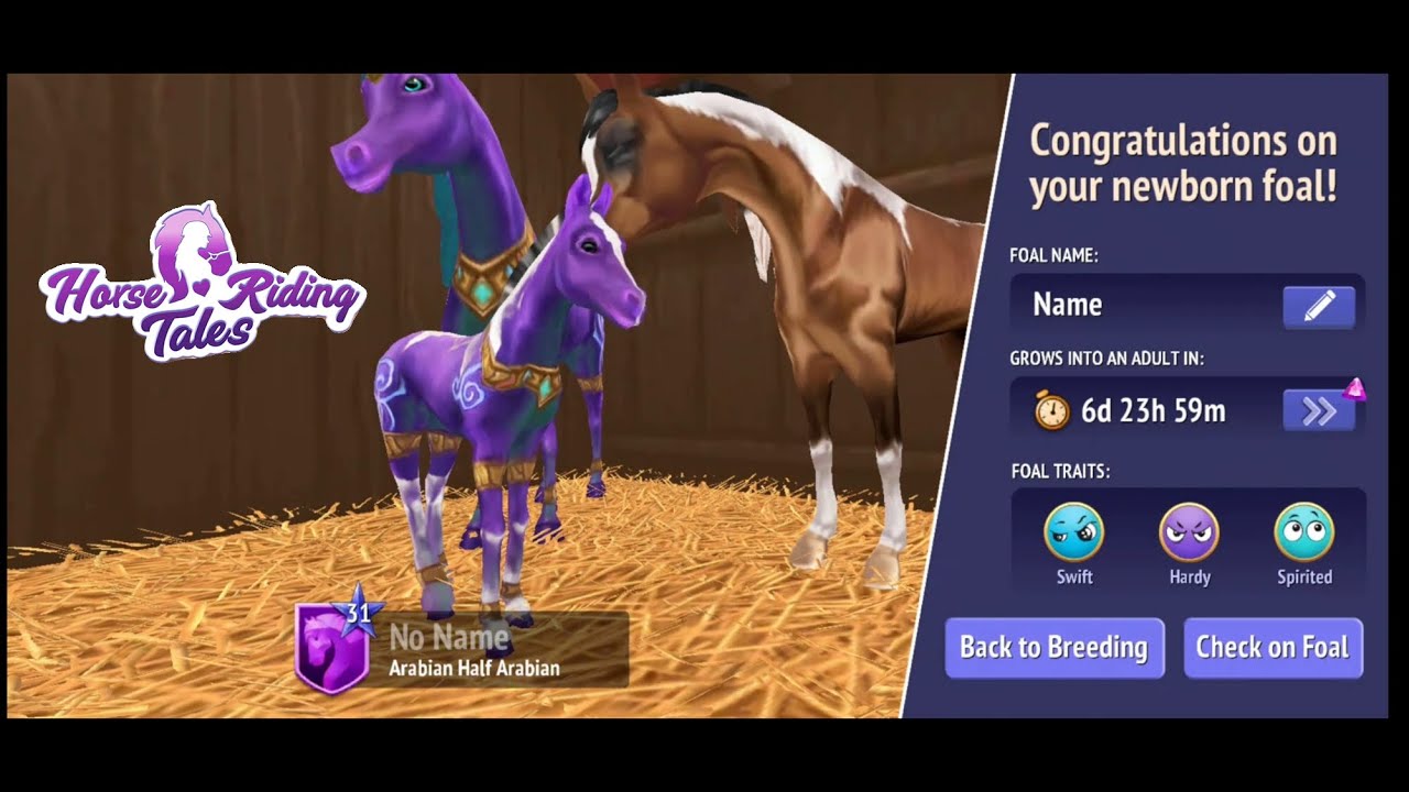 Horse Riding Tales Breeding