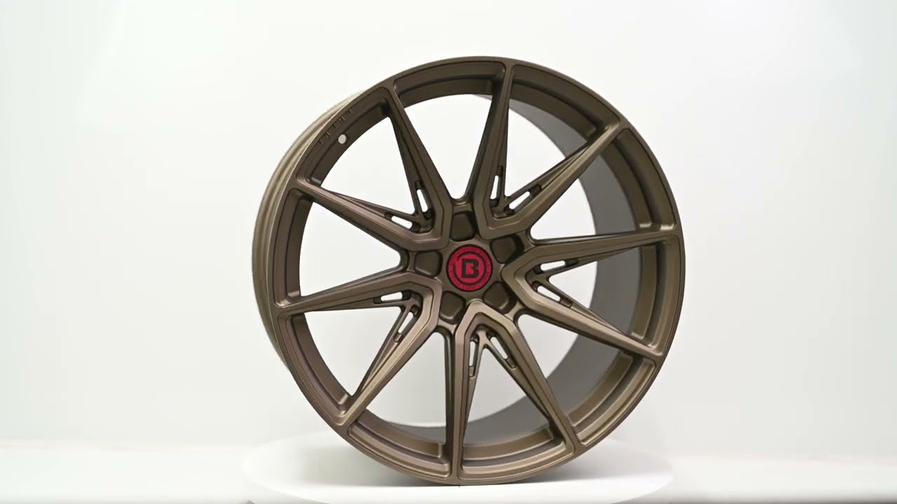 Brada Wheels CX2 Satin Bronze Rotary Forged #BA002