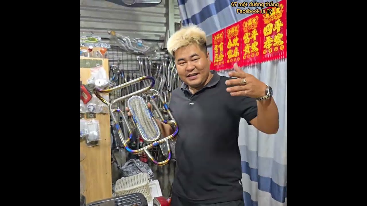 Baga sau titanium 100% Cho xe 67 cd cd cd gù