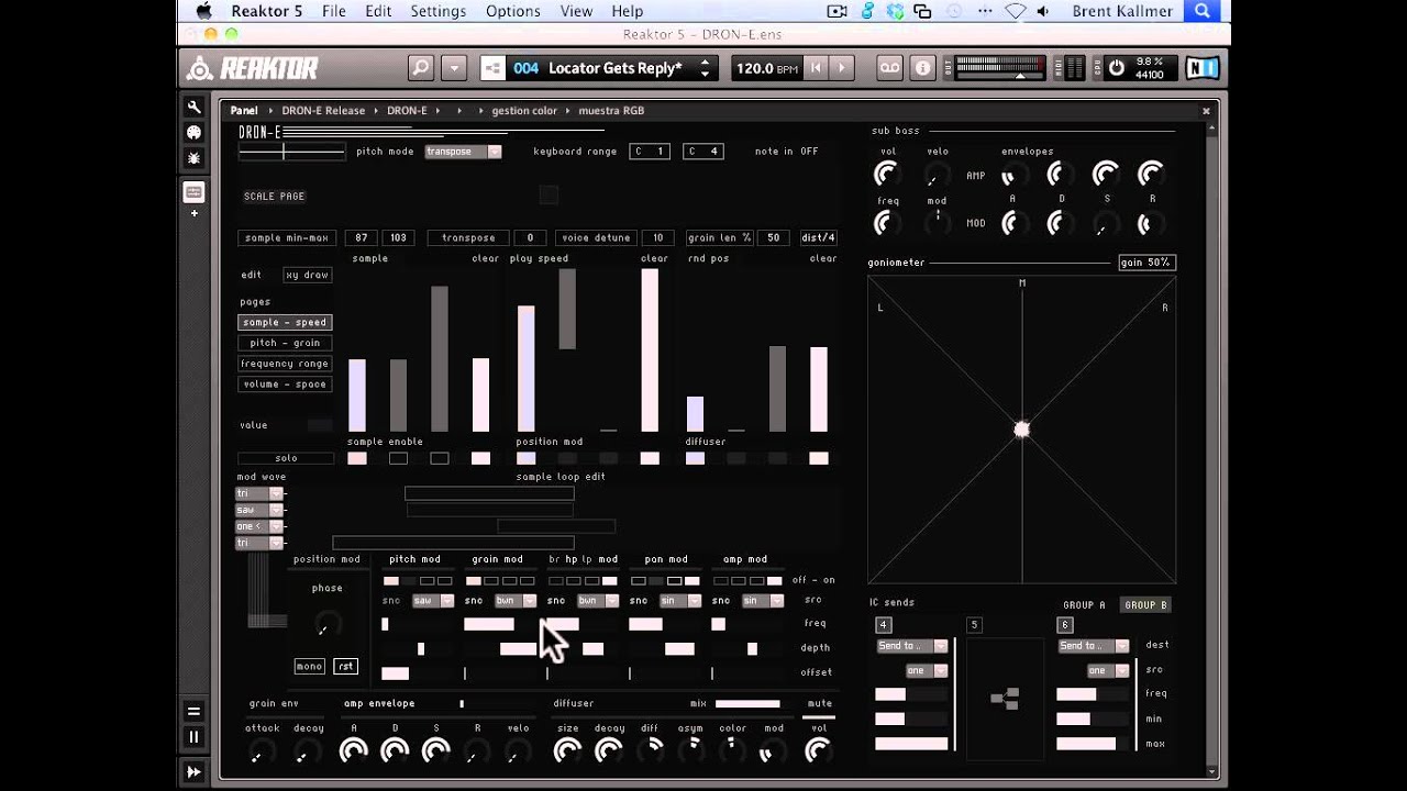 Getting Started with Antonio Blanca's DRON-E for REAKTOR