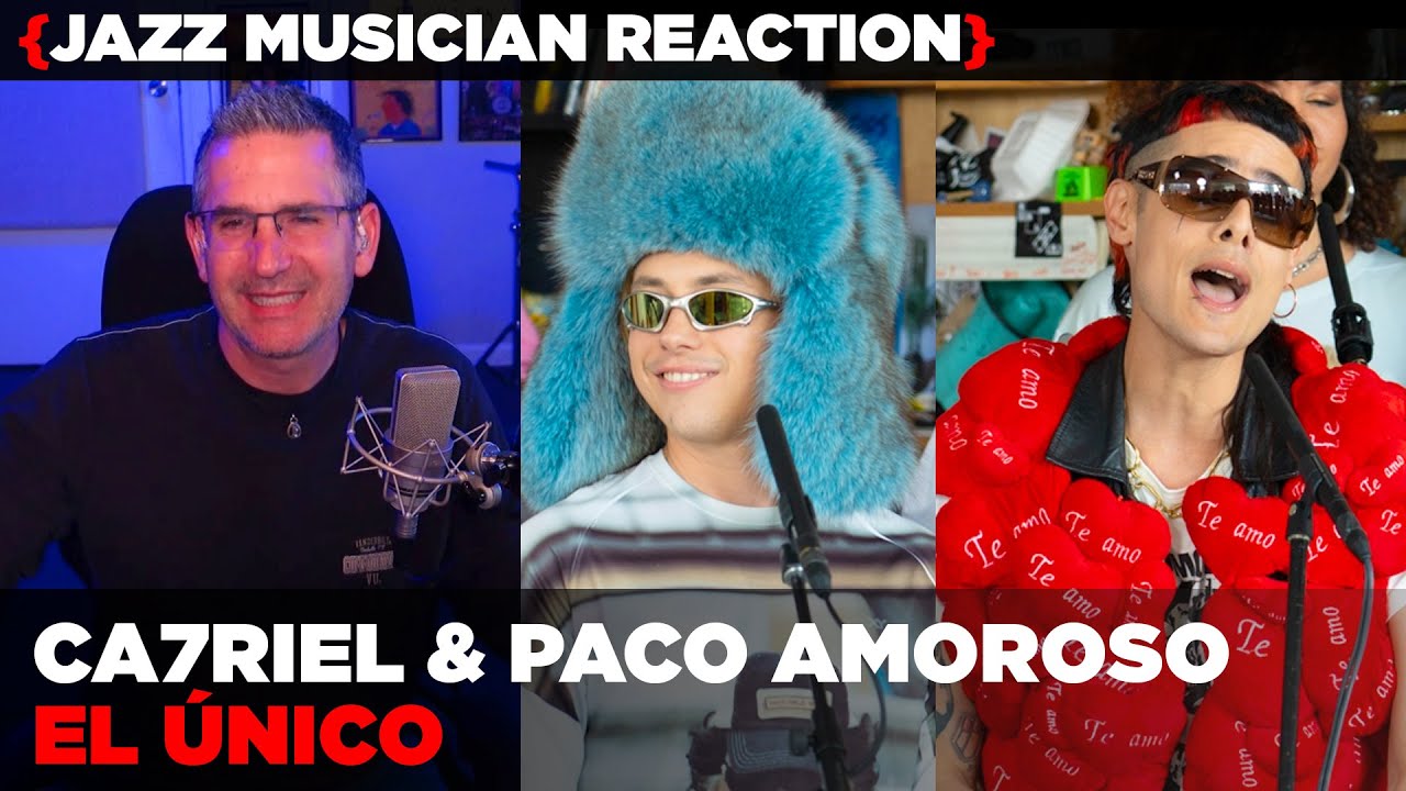 ​Jazz Musician REACTS | Ca7riel & Paco Amoroso 