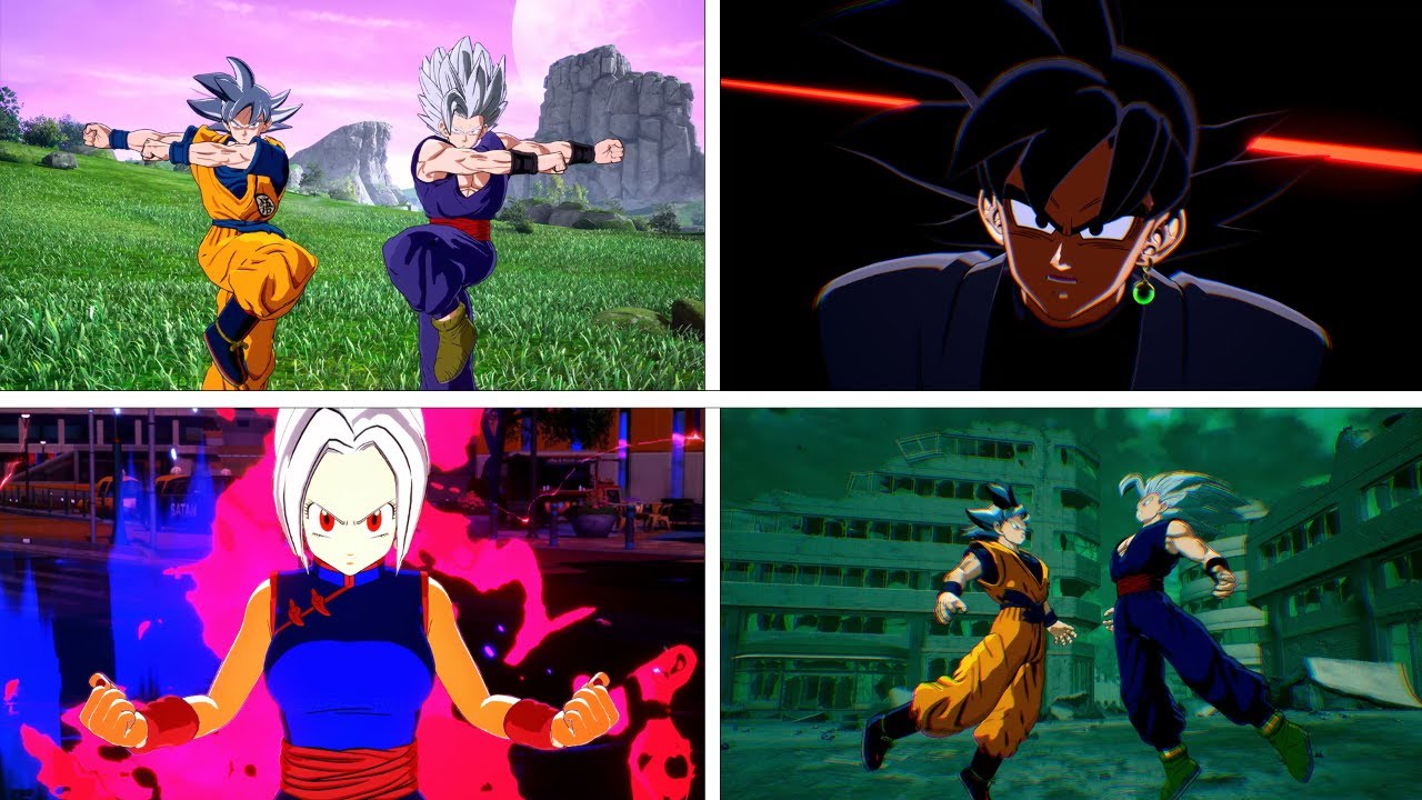 Трансформации и слияния зверей – Dragon Ball Sparking! Без модов