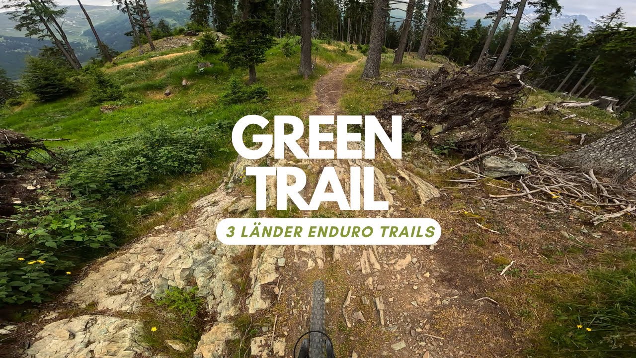 Green Trail Enduro Line Level Rot Bikepark 3 Länderenduro Trails 🇦🇹 Nauders / Reschenpass