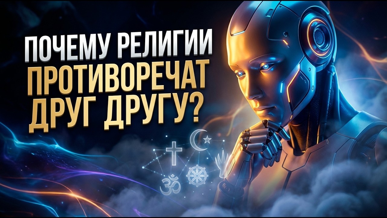 Искусственный интеллект проанализировал ПОЧЕМУ РЕЛИГИИ ПРОТИВОРЕЧАТ ДРУГ ДРУГУ
