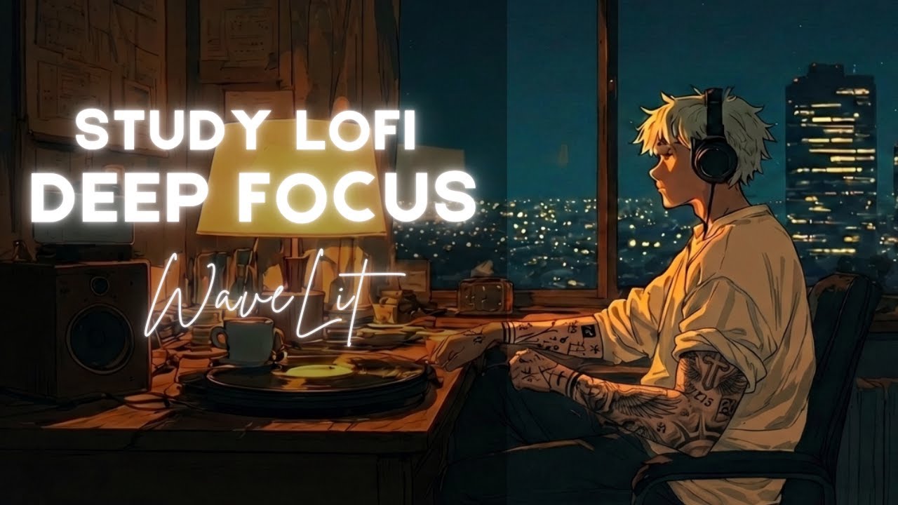 Lofi Study Mix for Deep Focus ☕📚 Late Night 집중용 로파이