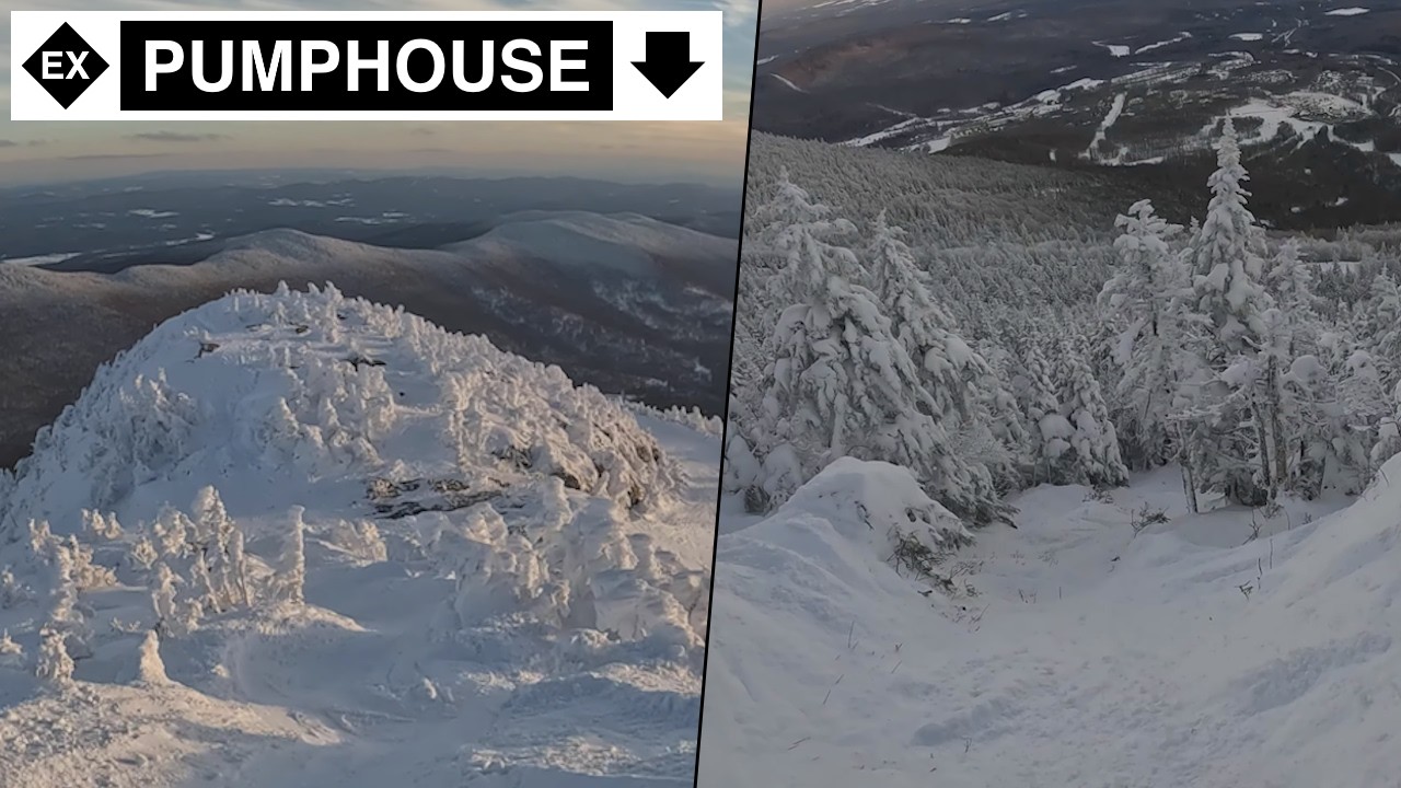 Jay Peak, VT - Pumphouse Chute to ◊ Green Beret (12-16-25) [4K]