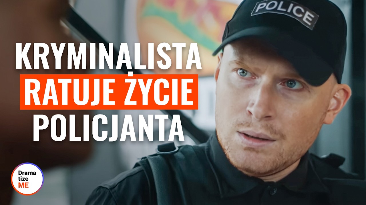 Mężczyzna ratuje policjanta | @DramatizeMe Polska