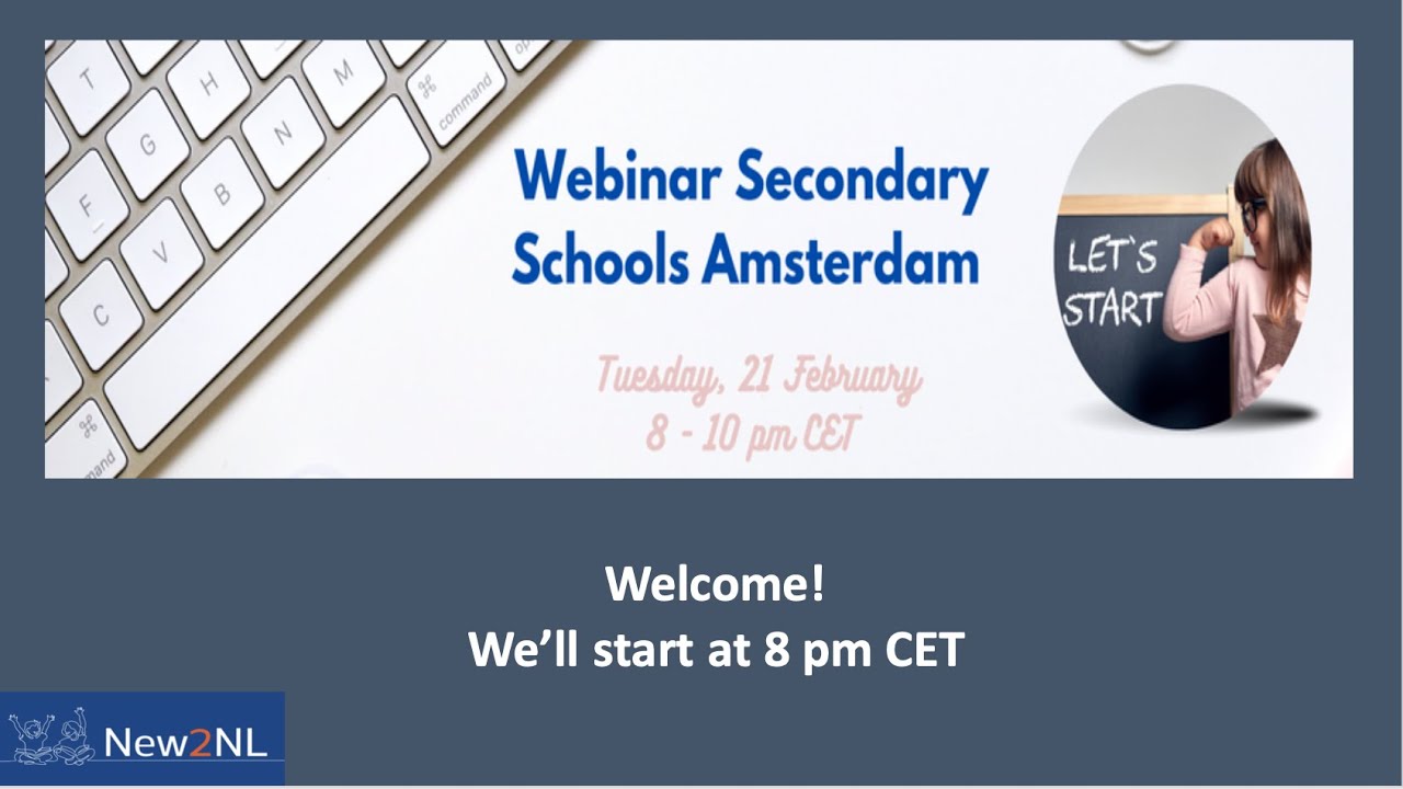 Webinar secondary schools Amsterdam (February 2023)