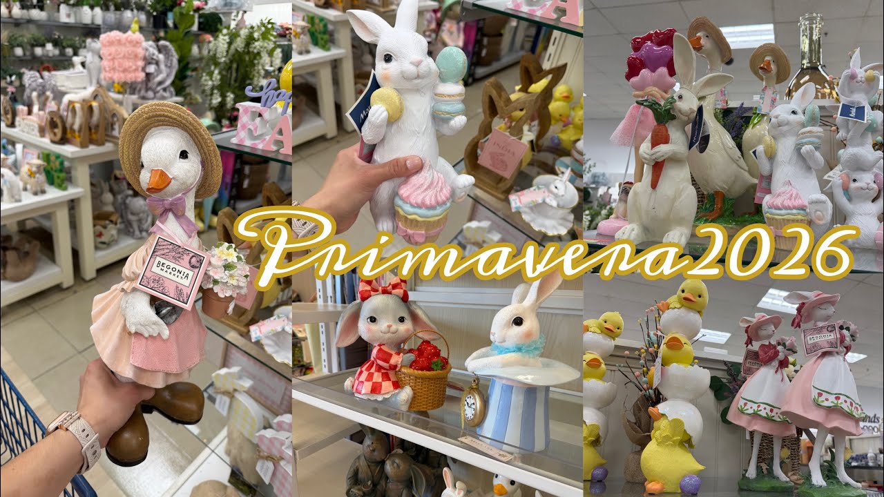 Nueva decoración de Primavera 🌸🌼🪿Vamos a BURLIGTON 
