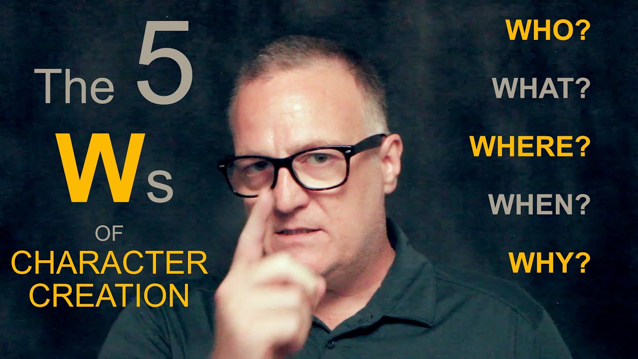 5 Ws of Character Creation for Actors : WHO, WHAT, WHERE, WHEN & WHY- Pro Acting Coach
